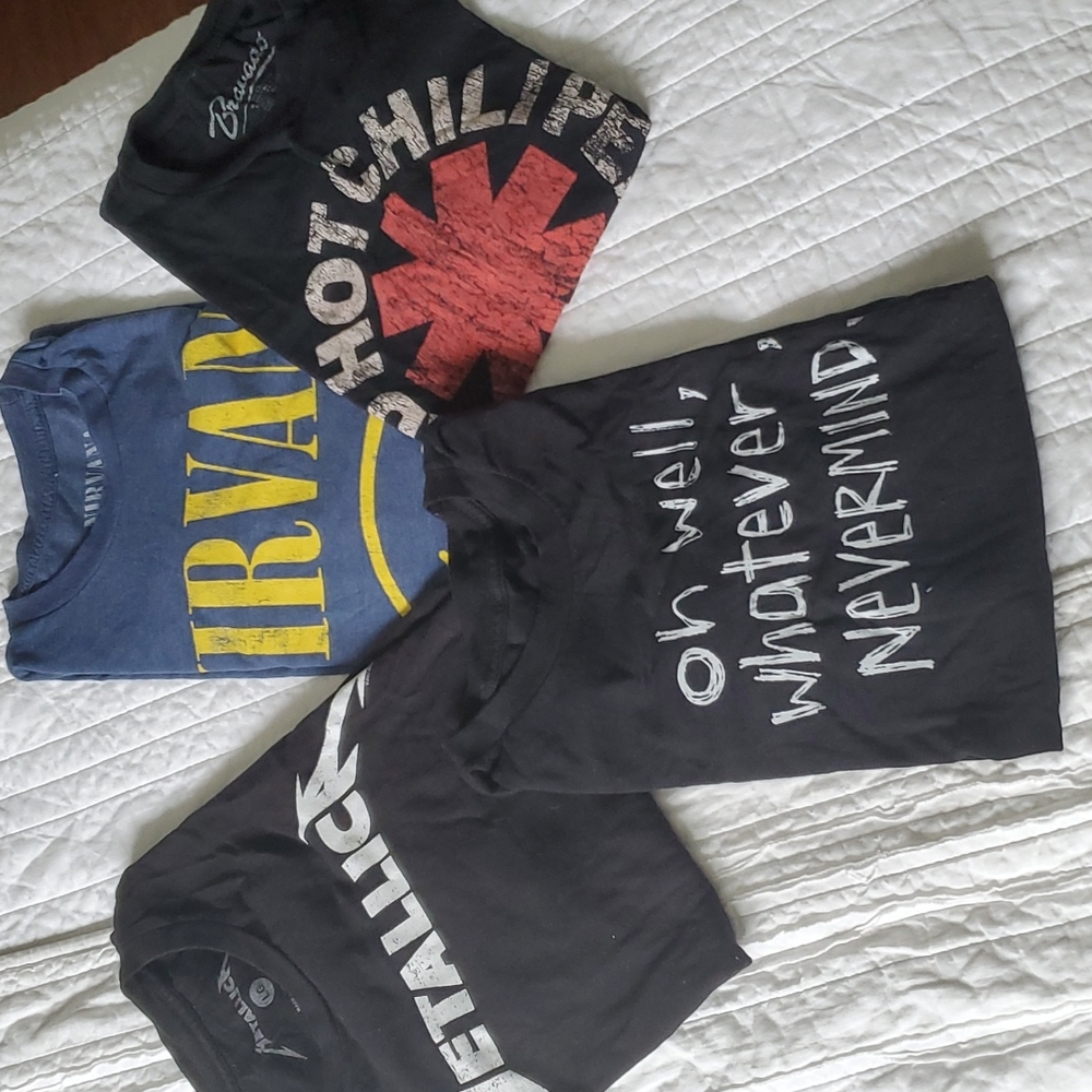 Rock and roll tshirts